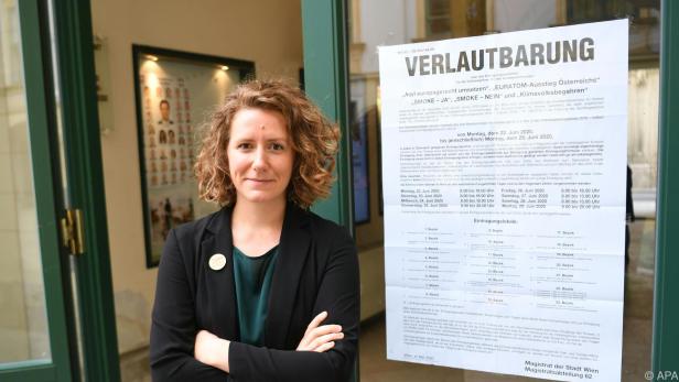 Klimavolksbegehren-Initiatorin Katharina Rogenhofer