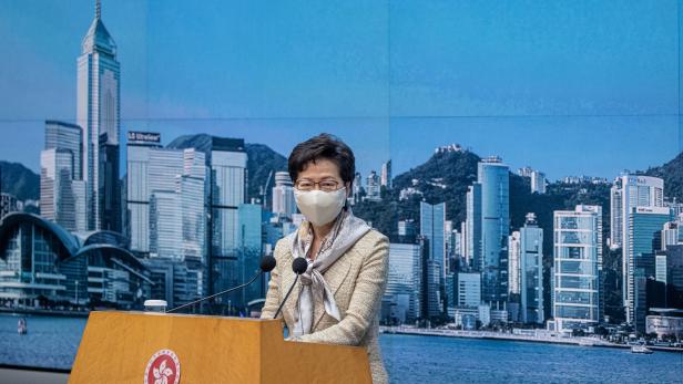 Carrie Lam press conference