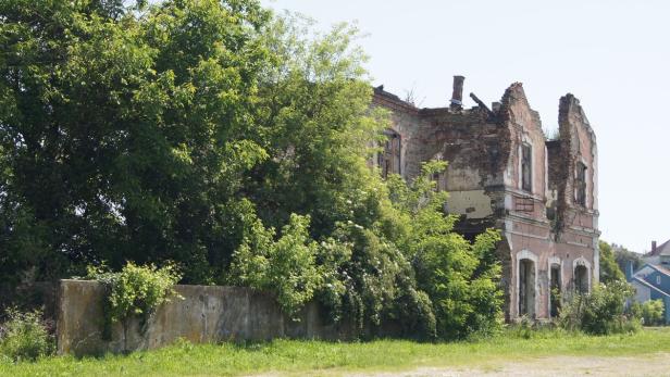 In der kroatischen Stadt Vukovar sind die Spuren des Kriegs noch immer sichtbar.