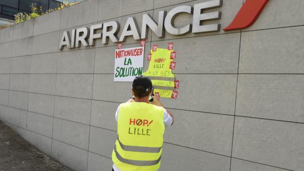 Air France will mehr als 7.500 Stellen abbauen