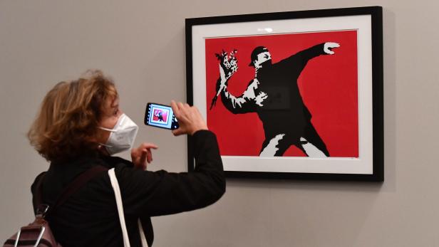 Reopening of Banksy exhibition in Genoa