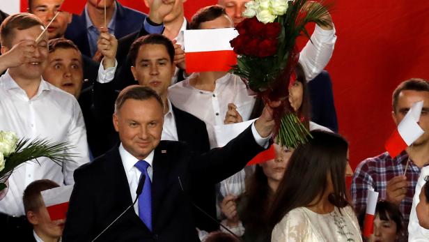 Knapper Wahlsieg für Favoriten und Regierungskandidaten Andrzej Duda
