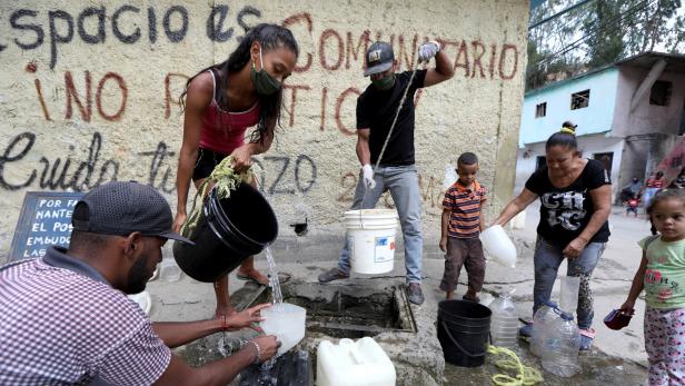 Auf der Suche nach Wasser in Caracas
