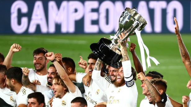 Real Madrid krönt sich zum spanischen Fußballmeister