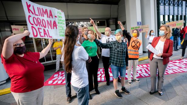 Breites Bündnis fordert von Regierung "Klima-Corona-Deal"