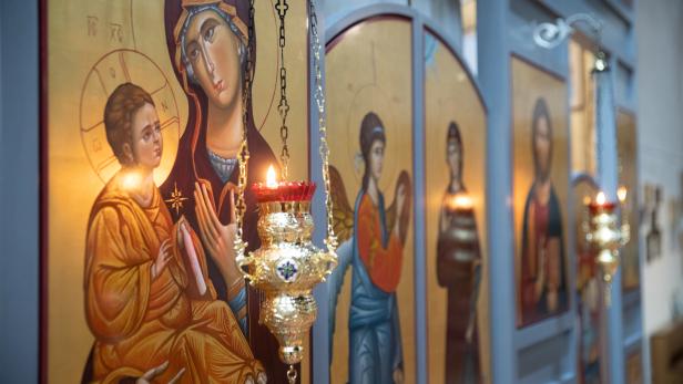 Die serbisch-orthodoxe Kirche "Maria Geburt"
