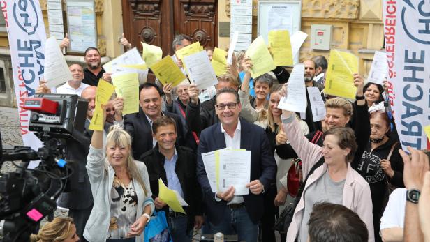 Wien-Wahl: Wer Strache wählt, kriegt ein Würstel
