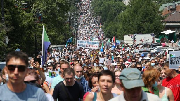 Massenproteste im Osten Russlands: Das System Putin bekommt Risse