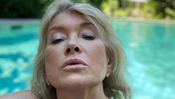 Martha Stewart zeigt: Auch mit 78 kann man Glitzer-Make-up tragen