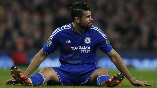 Diego Costa, der für Spanien spielt, aber nicht im EM-Kader stand, ist in Wien.