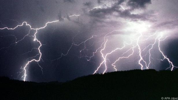 Im Gebirge kann Blitzschlag besonders gefährlich werden