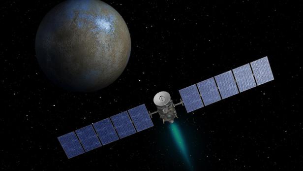 Raumsonde Dawn nähert sich dem Planetoiden Ceres