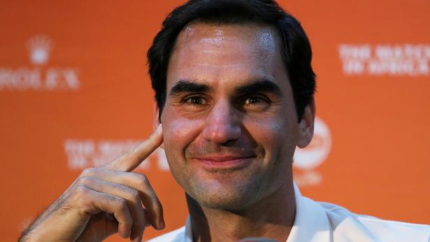 Tennis von Dach zu Dach:  Staunen über Federers Besuch