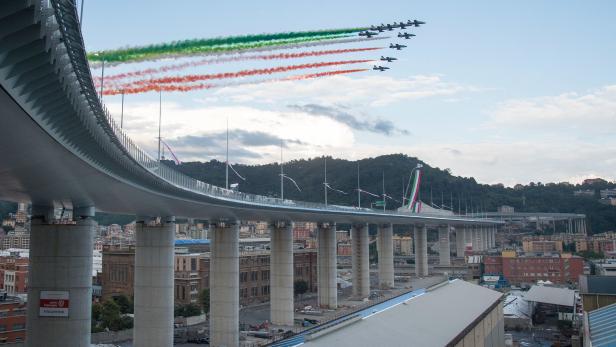 Genua weihte seine Brücke ein: "Ein schöner Tag für die Stadt"