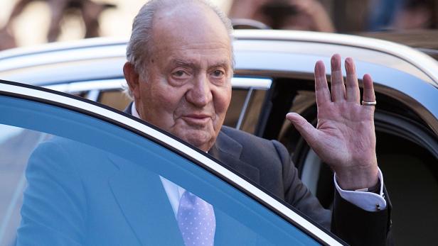 Adios Spanien: Ex-König Juan Carlos befindet sich seit dieser Woche nach Korruptionsvorwürfen und anderen Skandalen im Exil.