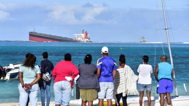 Umweltkatastrophe im Inselparadies Mauritius droht