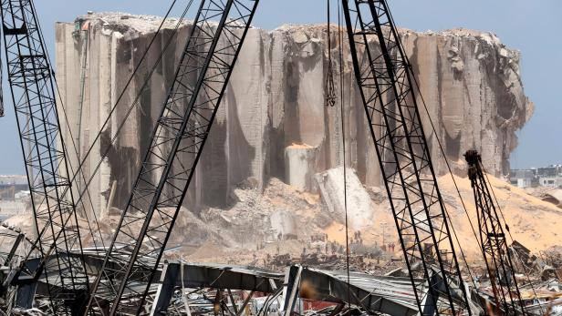 Beirut: Explosion riss 43 Meter tiefen Krater