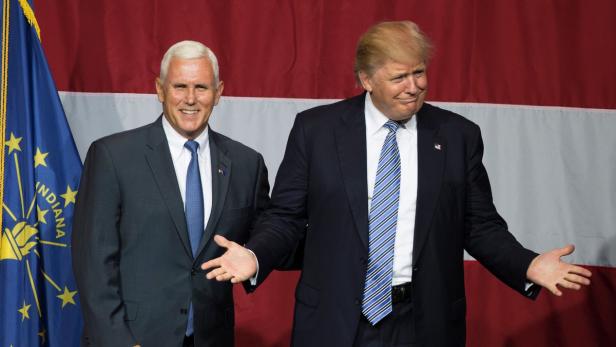 Donald Trump und Mike Pence