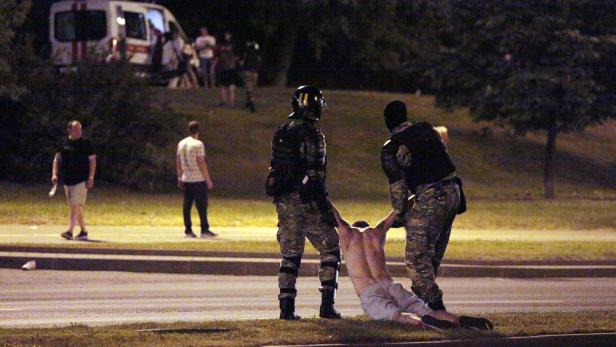 Weißrussland: Festgenommener Demonstrant laut Behörden tot