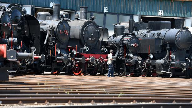 100 historische Lokomotiven sind zu  bestaunen