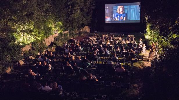 Am Augartenspitz in der Leopoldstadt finden heuer gleich zwei Open-Air-Kinos statt