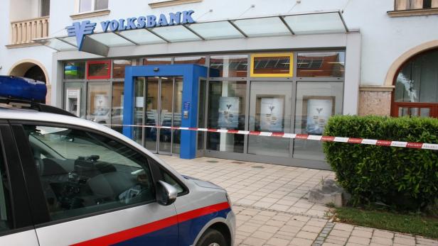 Volksbank in Gols wurde am frühen Abend überfallen