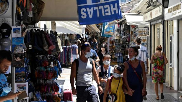 Corona: Sperrstunde in griechischen Urlaubszentren und Städten