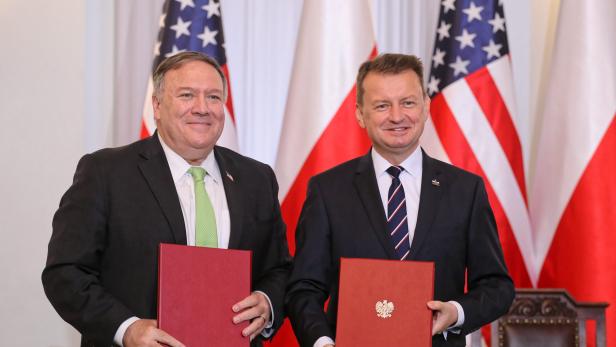 US State Secretary Mike Pompeo visits Poland