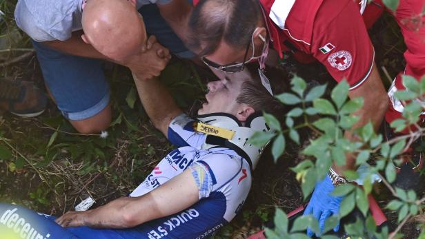 Horrorcrash: Belgischer Rad-Jungstar stürzte von einer Brücke