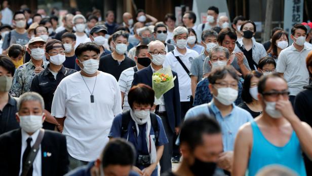 Hälfte der Japaner fühlt sich seit Corona-Pandemie gesünder