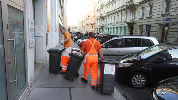 Müllabfuhr in Wien