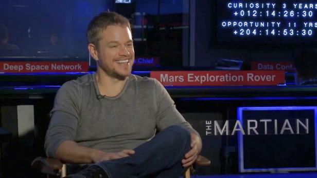Was Matt Damon auf den Mars mitnehmen würde