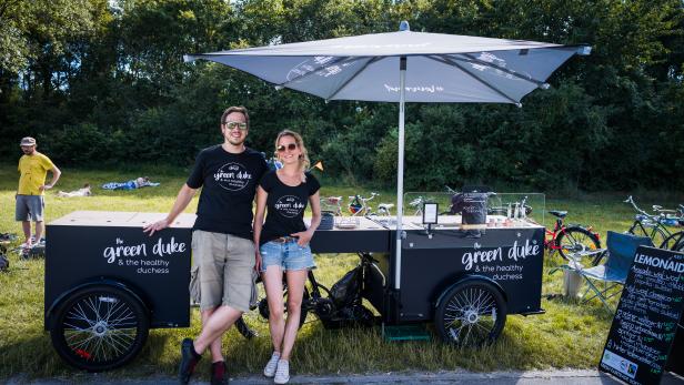 Das erste Food Bike Wiens serviert klimafreundlich(es) Essen
