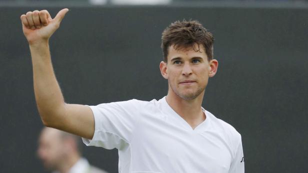 Dominic Thiem gibt ein positives Zeichen.