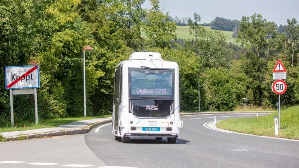 Selbstfahrender Bus: Koppl, der letzten Meile wegen