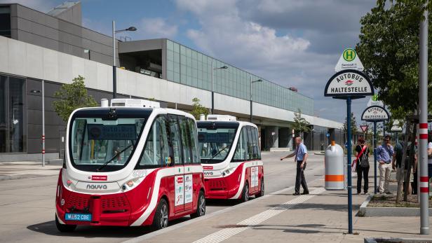 Aus für autonome E-Busse der Wiener Linien in Aspern