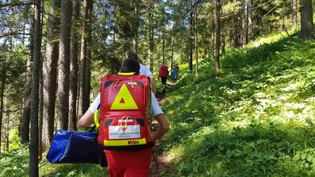 Bergnot in Tirol: Frau konnte mit Wärmezelt gerettet werden