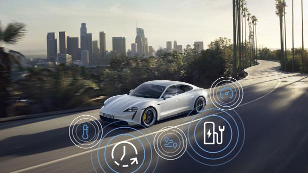 Porsche Taycan: Neue Funktionen über Online-Übertragung