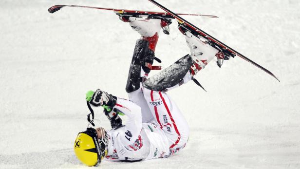 2012: So feiert Marcel Hirscher seinen 1. Sieg beim Nightrace.