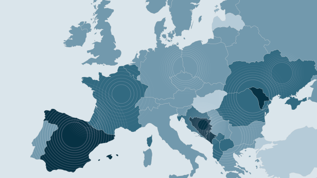 Coronavirus in Europa: Aktuelle Karte aller Neuinfektionen
