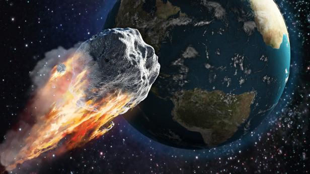 Asteroid zog vorüber: Viel los da draußen