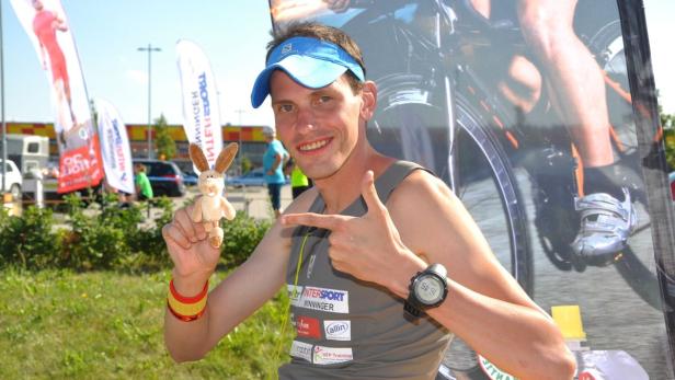 Trotz Schmerzen nach 48 Stunden guter Dinge: Rainer Predl nach Rekordversuch in Asten