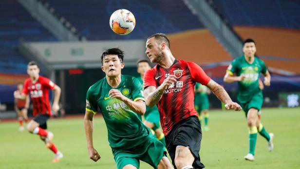 Arnautovic und Shanghai im Semifinale der Chinese Super League