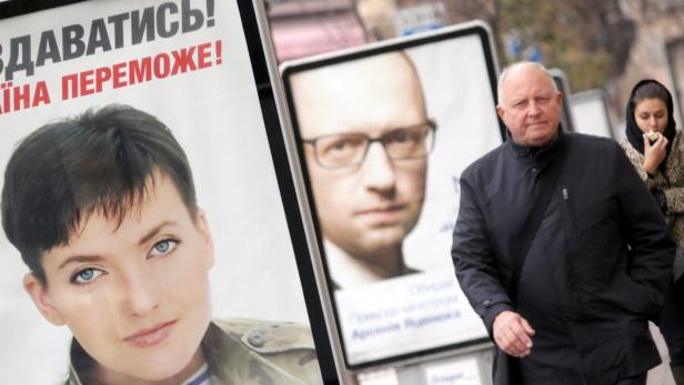 Patriotismus zieht – Pilotin Nadja Sawtschenko als Listenerste der Batkiwschtschina Timoschenkos