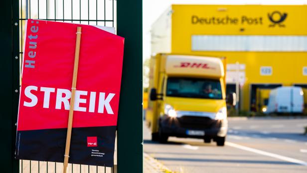 Verdi-Warnstreiks bei der Post in Niedersachsen und Bremen