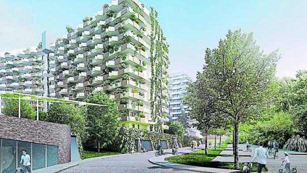 Die Biotope City im 10. Wiener Gemeindebezirk soll 2021 fertiggestellt werden.