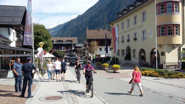 Im Sommer gehört Mayrhofen den Bikern und Wanderern