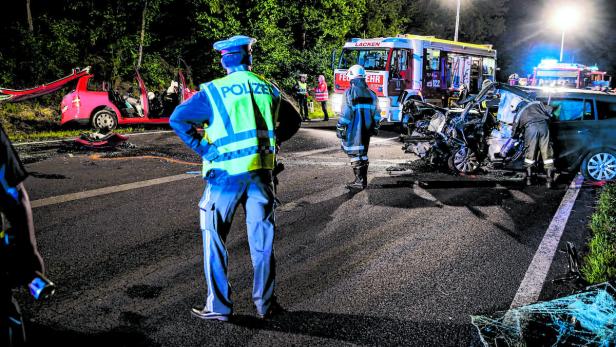 Der Unfall passierte gegen 22 Uhr