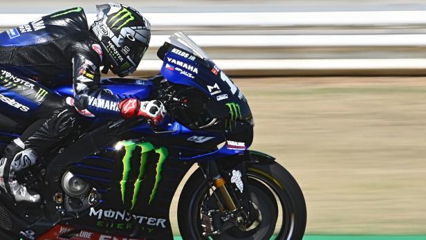 Nummer eins: Der spanische MotoGP-Pilot Maverick Viñales stellte in Misano die Bestzeit auf.