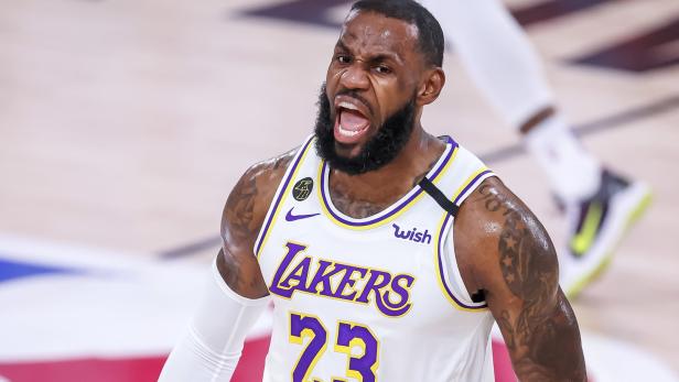 Superstar LeBron James führte die L.A. Lakers ins NBA-Semifinale